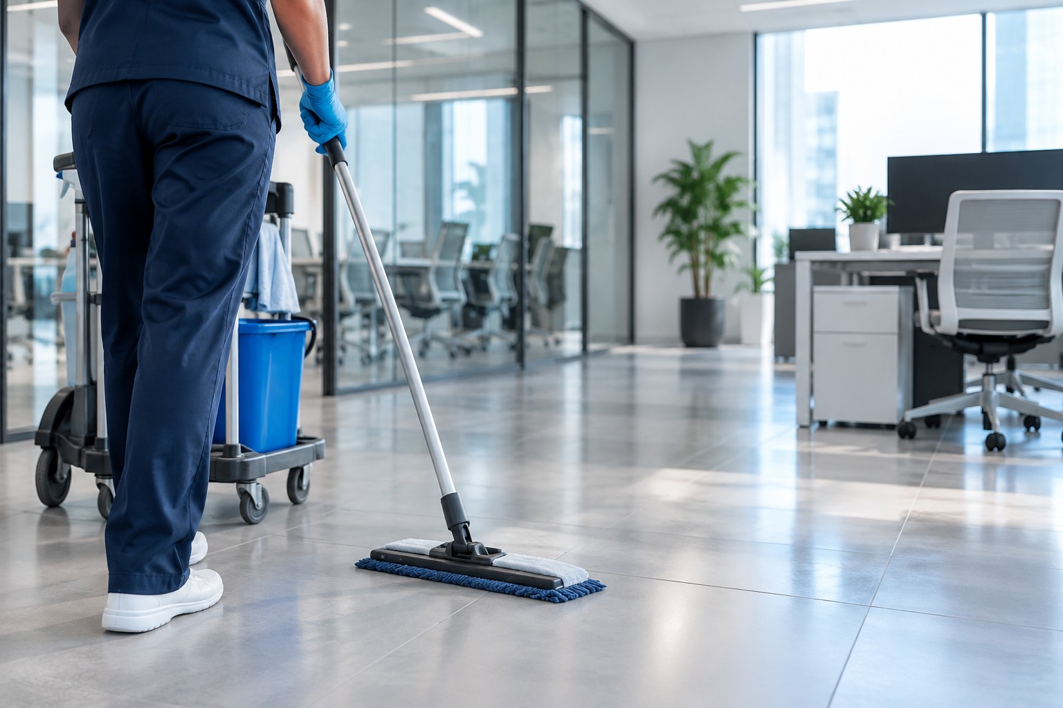 Professional commercial cleaning