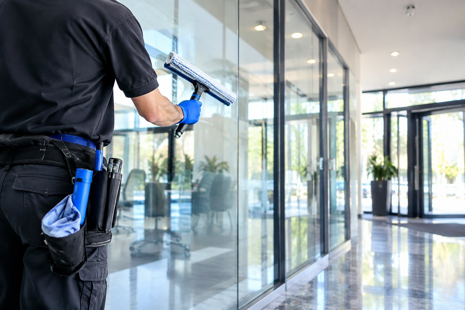 Window & Interior Glass Cleaning